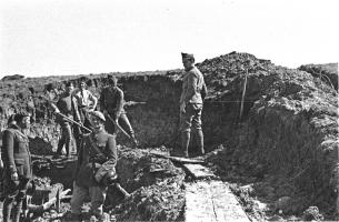 Ligne Maginot - HOCHWALD - (Ouvrage d'artillerie) - Travaux de renforcement de la position sur les avants de l'ouvrage Est