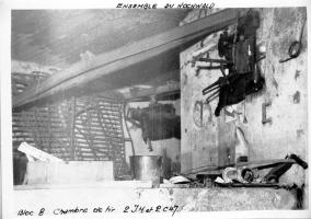 Ligne Maginot - HOCHWALD - (Ouvrage d'artillerie) - Entrée munitions
Destructions allemandes