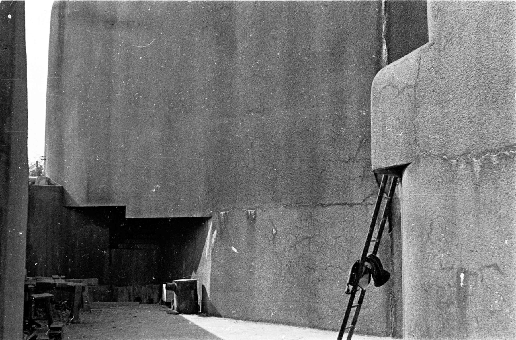 Ligne Maginot - HOCHWALD - (Ouvrage d'artillerie) - Le bloc 13 - Lance bombe de 135 sous casemate
