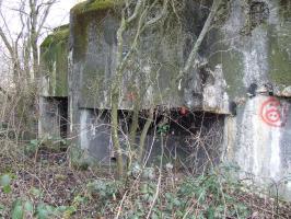Ligne Maginot - 83 - SIERENTZ VOIE FERREE OUEST - (Casemate d'infanterie - Simple) - La façade de tir