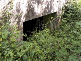 Ligne Maginot - BA40 - LE CHALET - (Blockhaus pour canon) - L'entrée