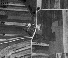 Ligne Maginot - 50/3 - FESSENHEIM NORD - (Casemate d'infanterie - Double) - Photo aérienne de 1933