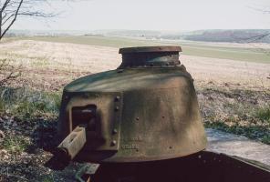 Ligne Maginot - MITTELSWALD 5 - (Blockhaus pour arme infanterie) - La tourelle est encore sur place
