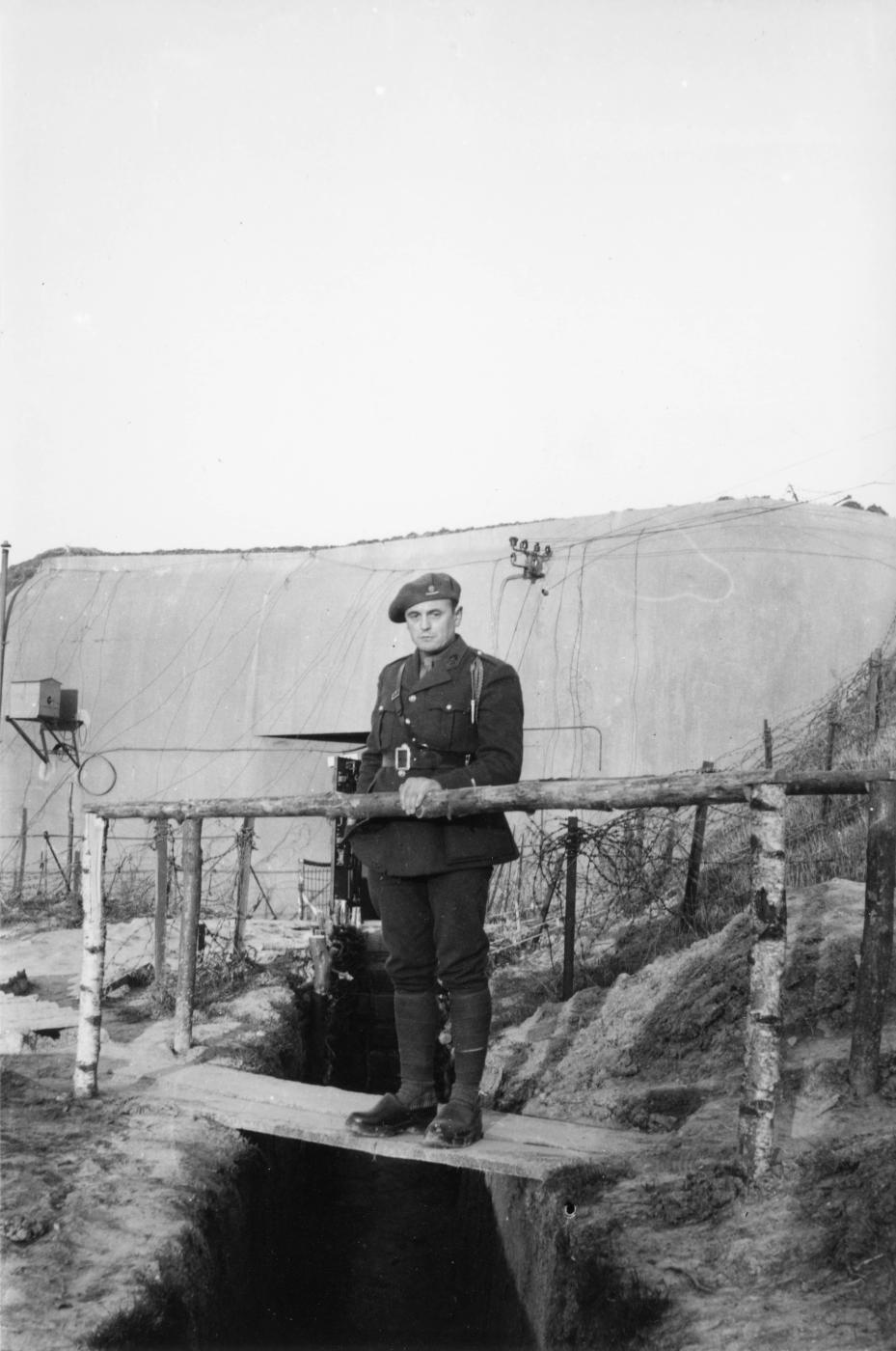 Ligne Maginot - ASCHBACH OUEST - (Casemate d'infanterie - Simple) - Le SLt Linger