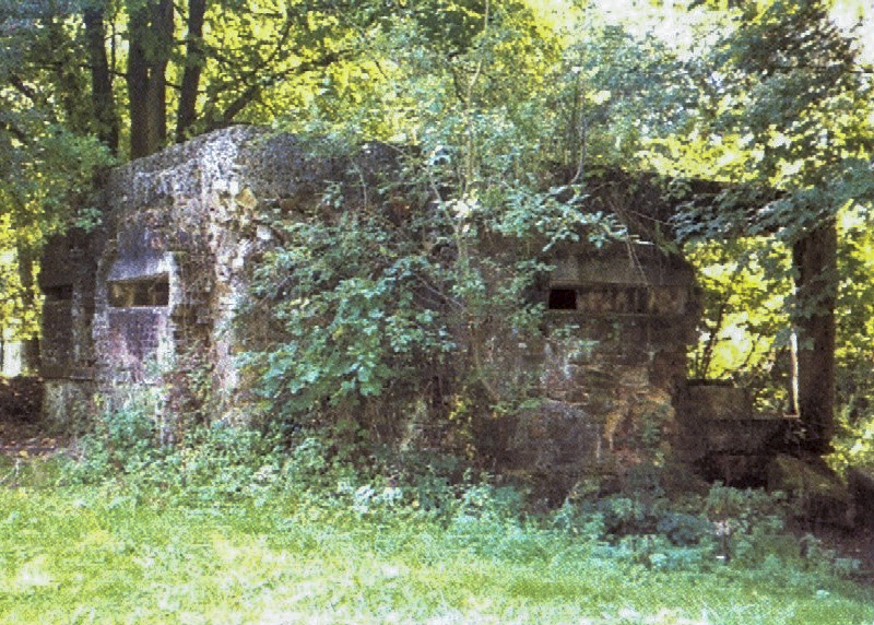 Ligne Maginot - BA28 - WATIGNY OUEST - (Blockhaus pour canon) - Etat avant 1986