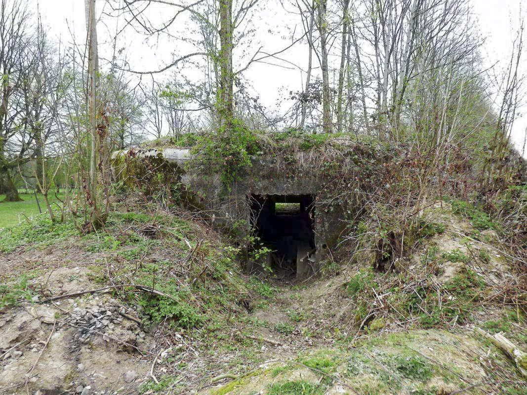 Ligne Maginot - BA76 - TAILLETTE EST - (Blockhaus pour canon) - 