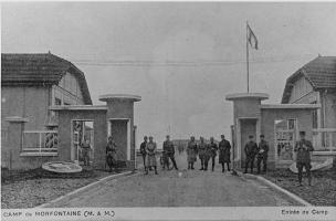 Ligne Maginot - MORFONTAINE - (Camp de sureté) - Entrée du camp 
Carte postale