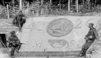 Ligne Maginot - GUERSTLING SUD - (Poste GRM - Maison Forte) - On ne passe pas, un peu quand même...
Etat en 1940
