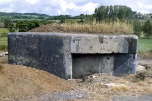 Ligne Maginot - DOMFESSEL GARE - (Blockhaus pour arme infanterie) - Face arrière