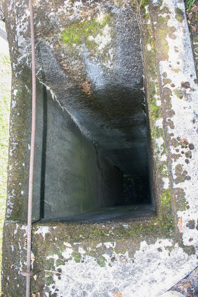 Ligne Maginot - GALGENBERG - A15 - (Ouvrage d'artillerie) - Entrée des Hommes
Vue de dessus de la cheminée