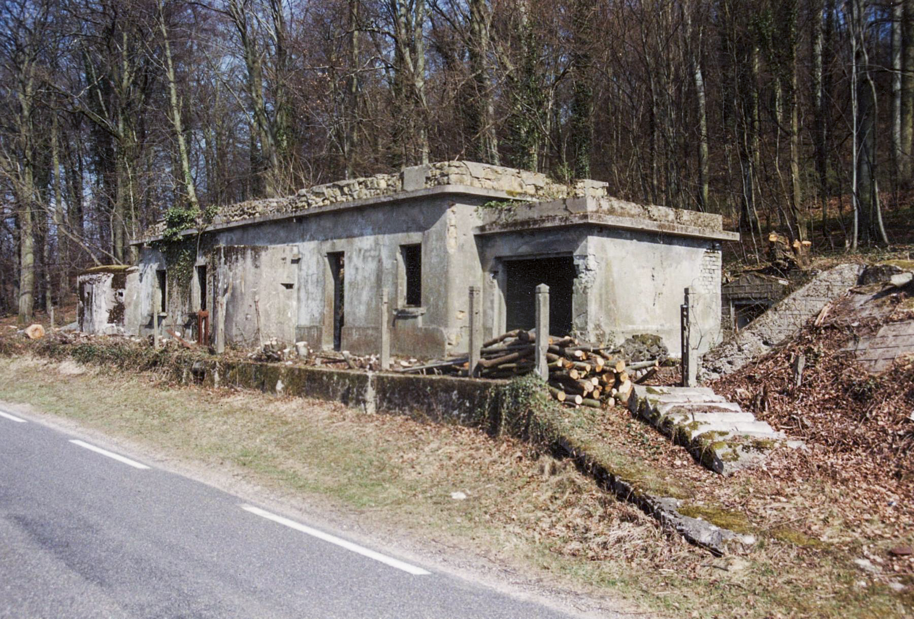 Ligne Maginot - GUERSTLING SUD - (Poste GRM - Maison Forte) - Le poste en mars 1993