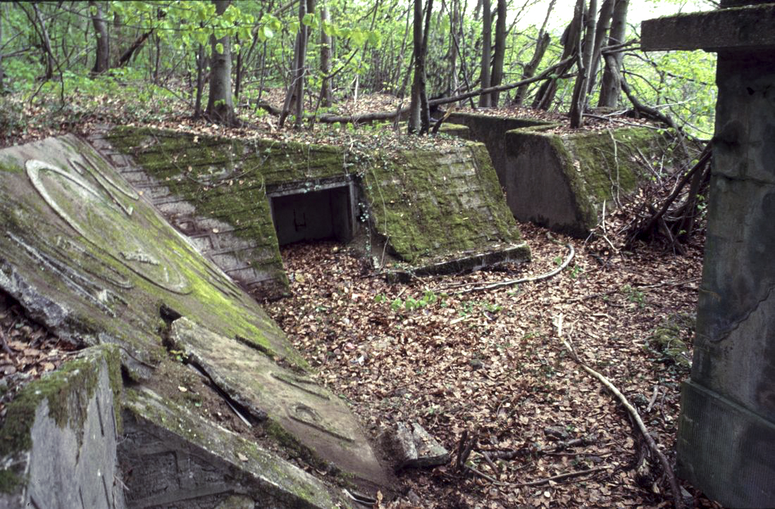 Ligne Maginot - GUERSTLING SUD - (Poste GRM - Maison Forte) - Niches munitions et tranchées