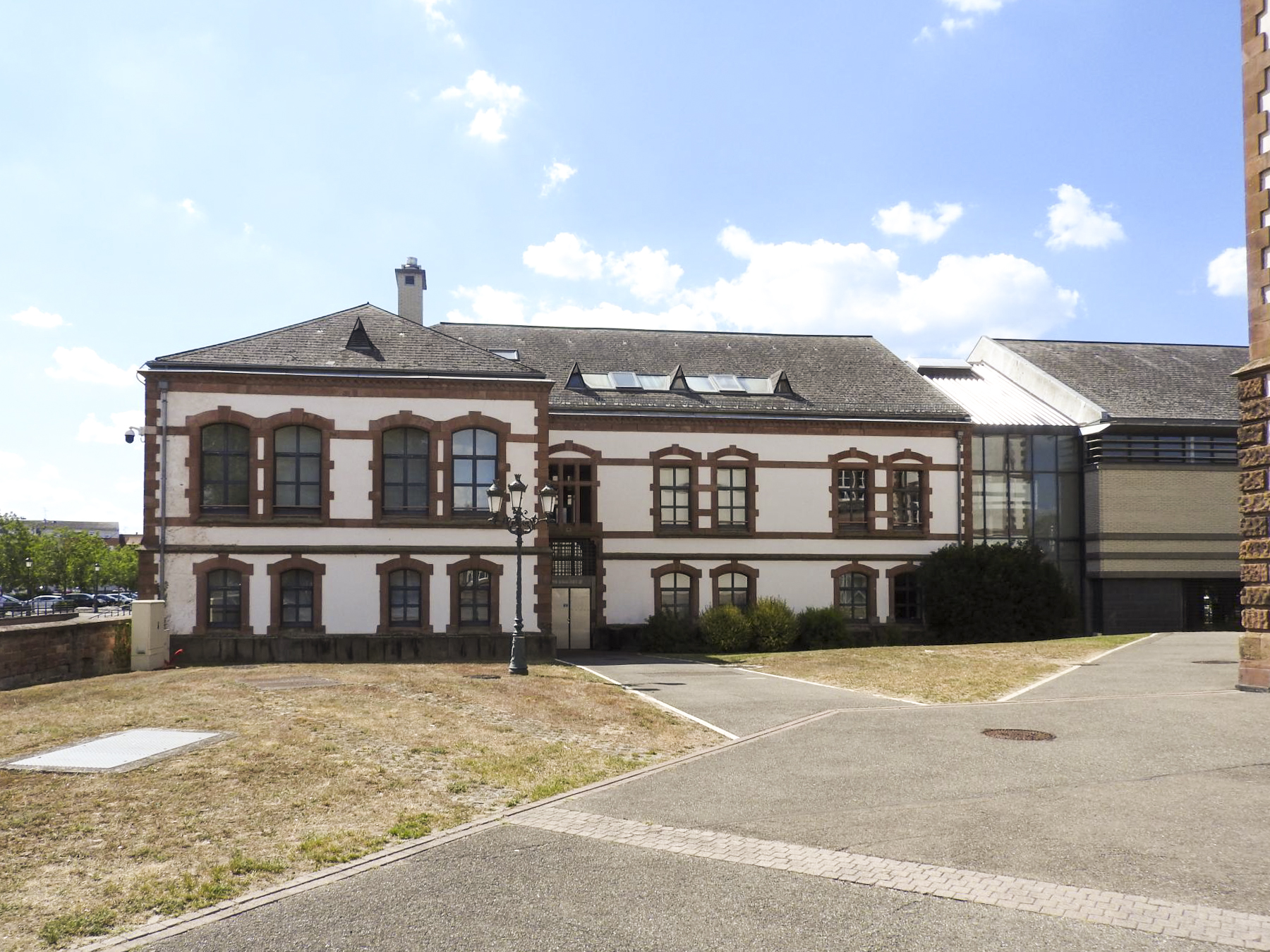Ligne Maginot - QUARTIER AIME - (Camp de sureté) - Un troisième bâtiment devenu Ecole de musique.