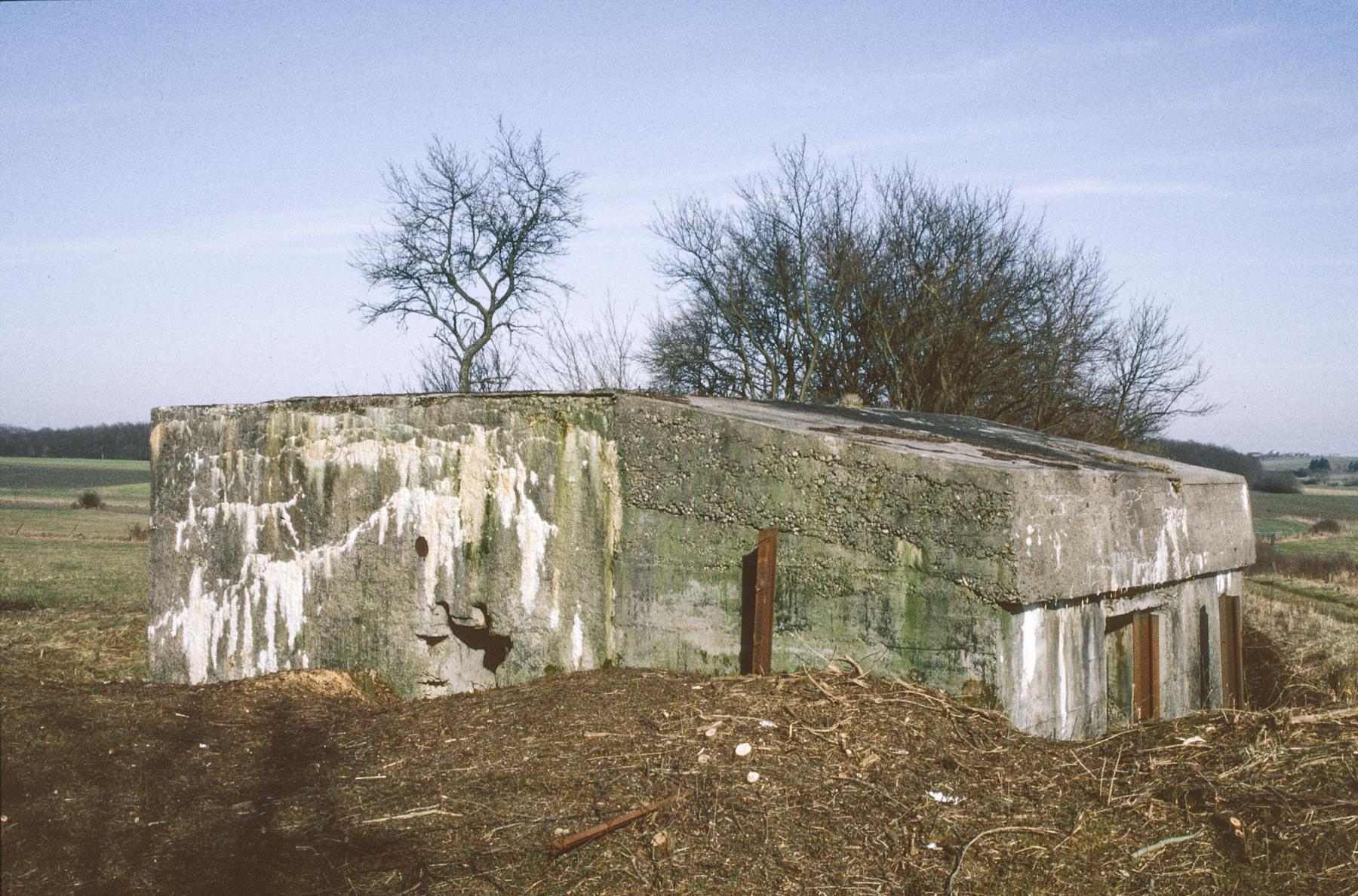 Ligne Maginot - BIDING EST 2 - (Blockhaus pour canon) - 