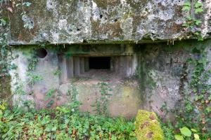 Ligne Maginot - CB3 - (Blockhaus pour canon) - Créneau de la mitrailleuse