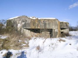 Ligne Maginot - RAVIN DE CRUSNES - C23 - (Casemate d'infanterie - Simple) - Vue extérieure de la casemate de Crusnes