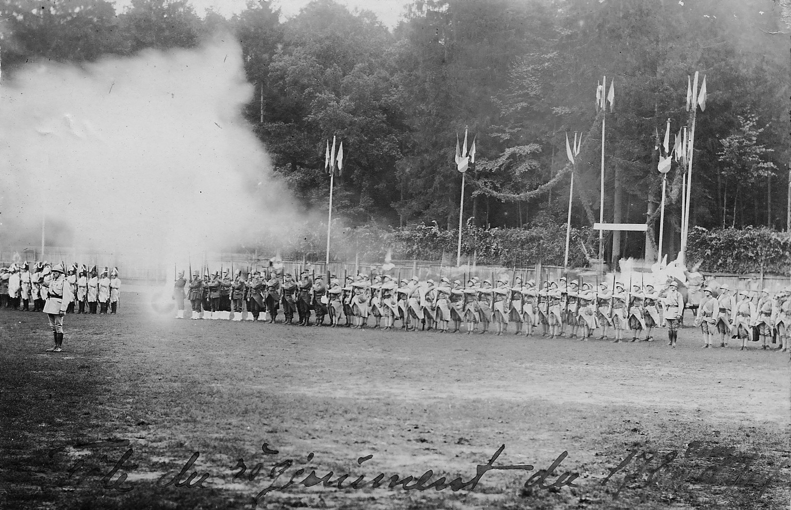 Ligne Maginot - 172° RIF - La fête annuelle du régiment
Juillet 1939?