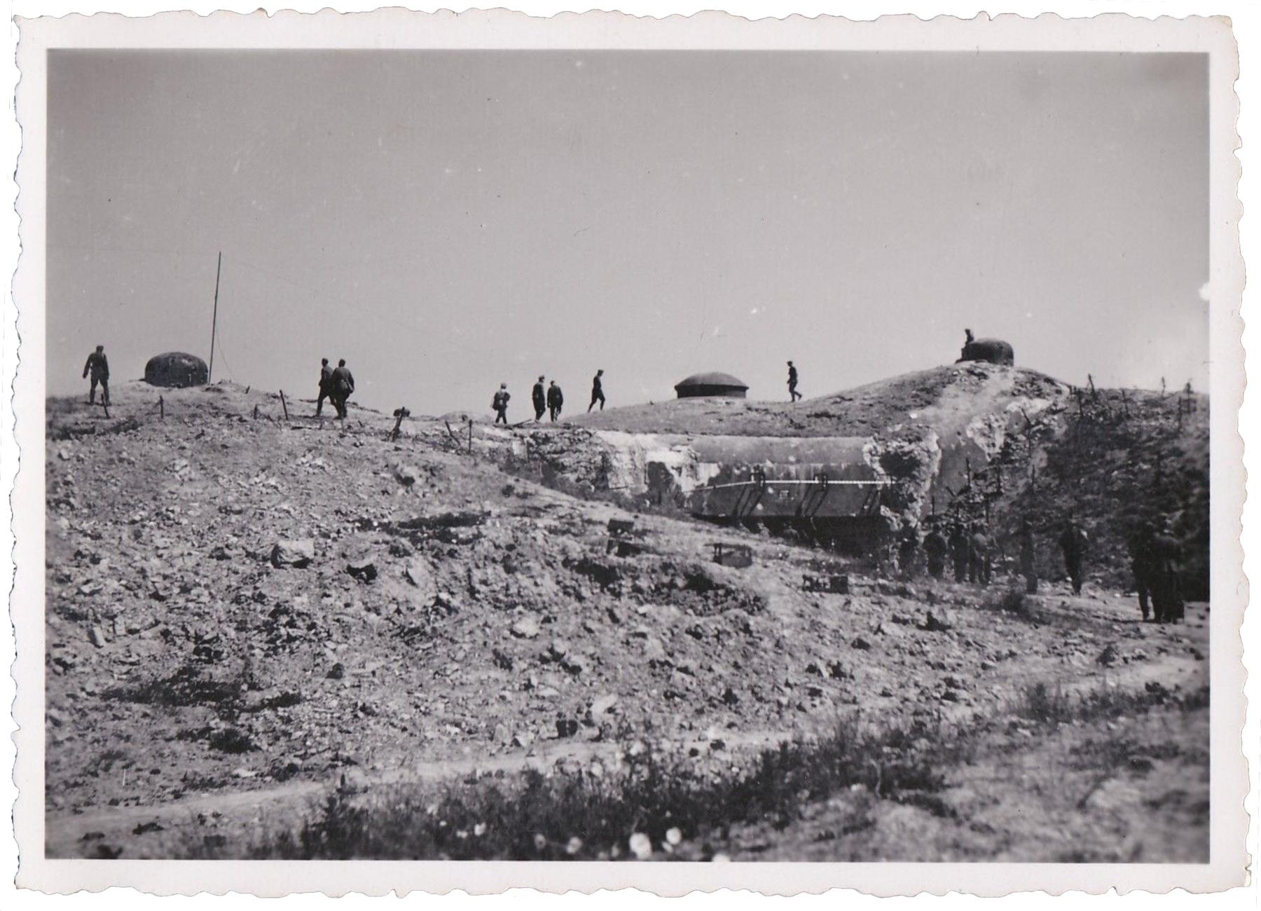 Ligne Maginot - LES SARTS - (Ouvrage d'infanterie) - Le bloc 2 en 1940