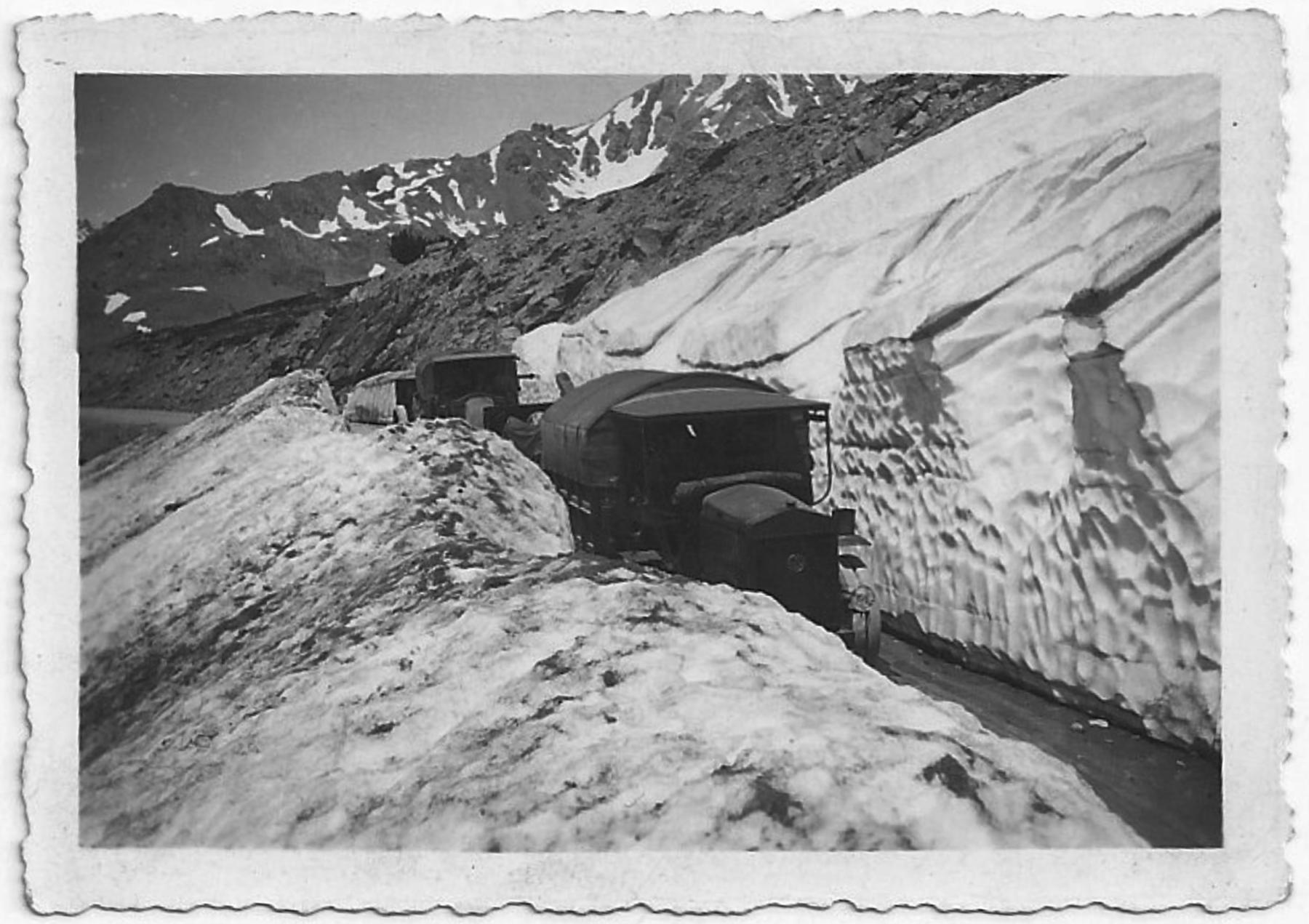 Ligne Maginot - 164° Régiment d'Artillerie de Position (164° RAP) - Col du Granon
Juillet 1937