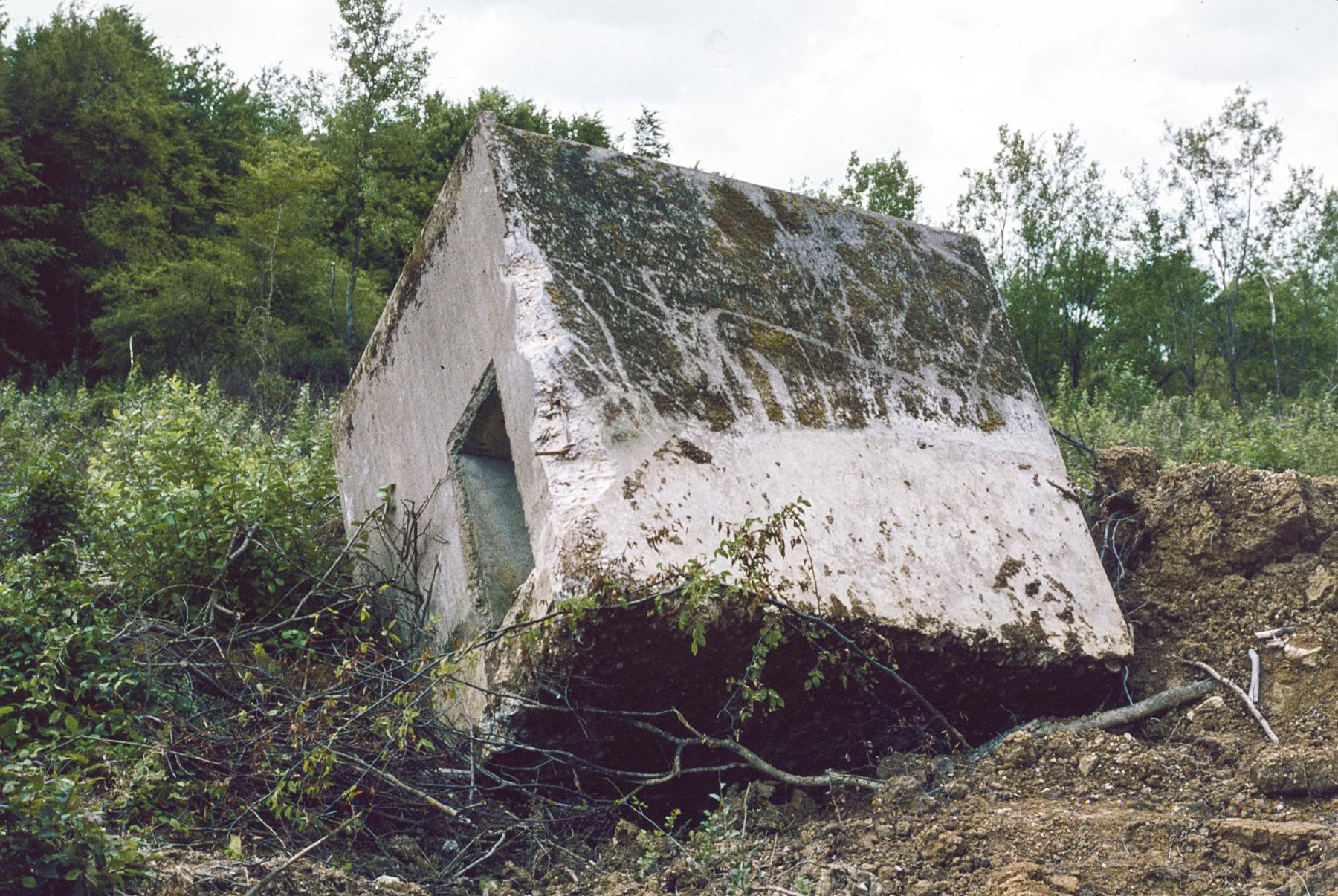 Ligne Maginot - CB17-C - HOMESCHLOCH 2 - (Blockhaus pour arme infanterie) - Prêt pour la démolition