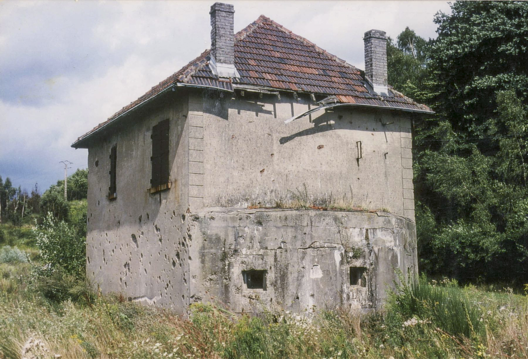 Ligne Maginot - ROSBRUCK EST - (Poste GRM - Maison Forte) - Années 90