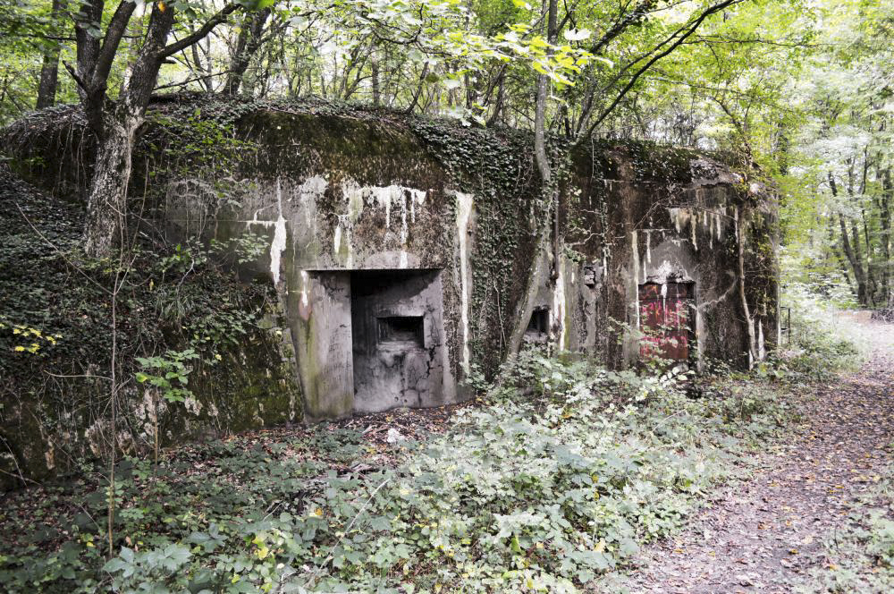 Ligne Maginot - BOIS D'OTTONVILLE - BCA1 - (Casemate d'artillerie) - Les entrées de la casemate