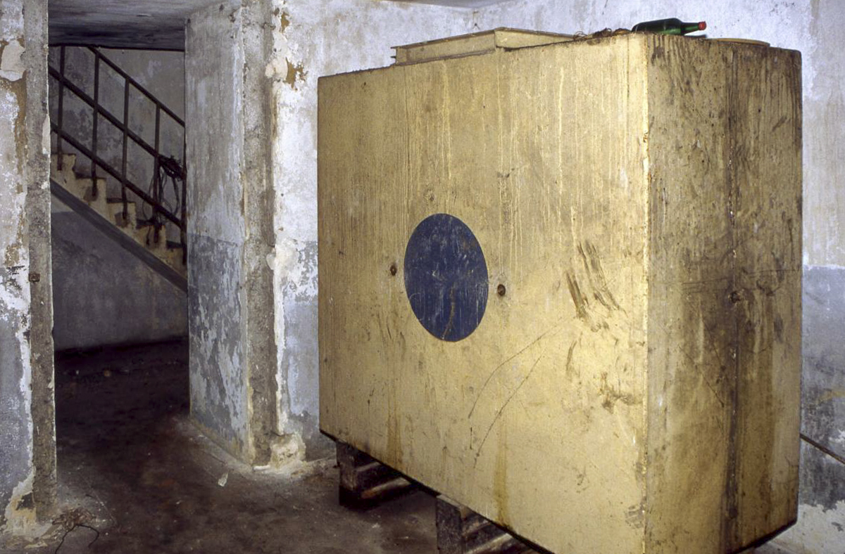 Ligne Maginot - CHENIERES EST - C12 - (Casemate d'infanterie - Simple) - L'intérieur de la casemate
