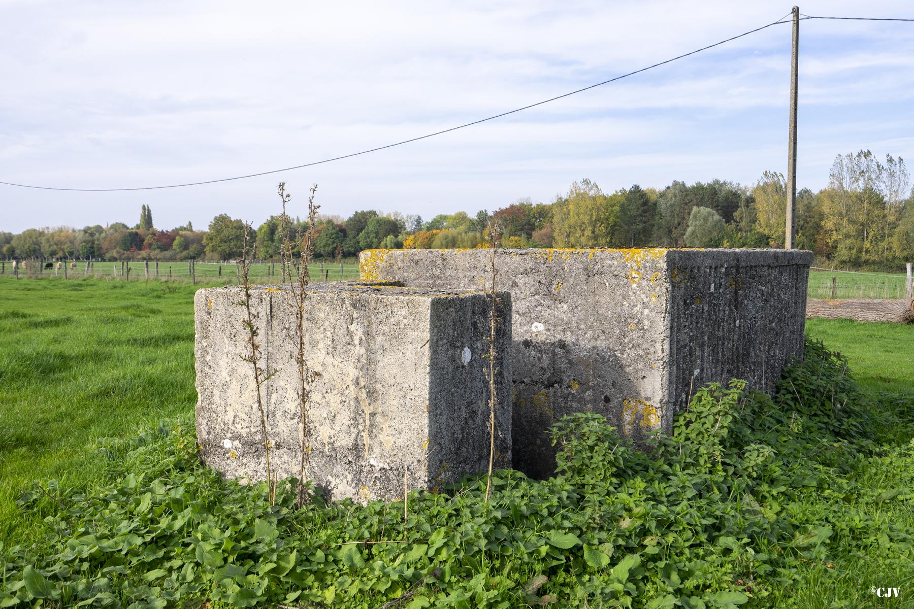 Ligne Maginot - BEF 317 - LES PACHENIERS - (Observatoire d'artillerie) - Entrée protégé