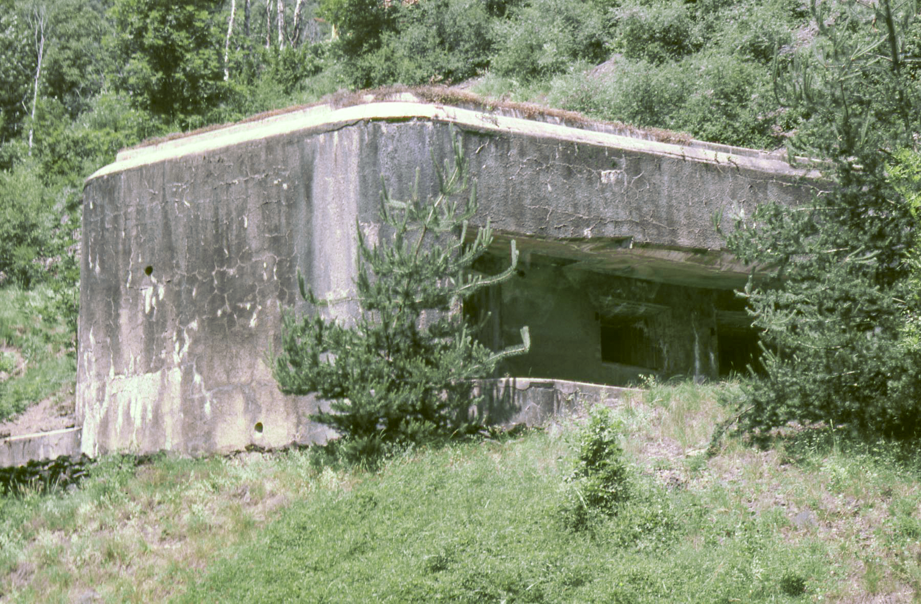 Ligne Maginot - CHATELARD - (Ouvrage d'infanterie) - Le bloc actif