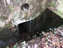 Ligne Maginot - BB35 - (Blockhaus pour arme infanterie) - L'entrée du blockhaus.
