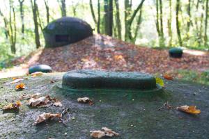 Ligne Maginot - BOUSSE - A24 - (Ouvrage d'infanterie) - Bloc 1
Cloche VDP
Volet obturateur de l'orifice du périscope