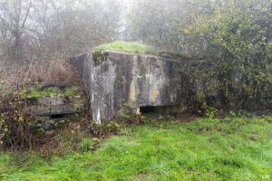 Ligne Maginot - AB310 - LANGEN OUEST - (Blockhaus pour canon) - Le blockhaus et son annexe