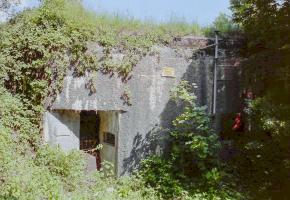 Ligne Maginot - ACA1 - TETING - (Casemate d'artillerie) - L'entrée de la casemate