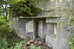 Ligne Maginot - CHEMIN DE FER OUEST - (Blockhaus pour canon) - Les entrées
