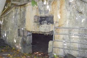 Ligne Maginot - A29 -  DIAMANT - (Blockhaus pour canon) - L'entrée du matériel