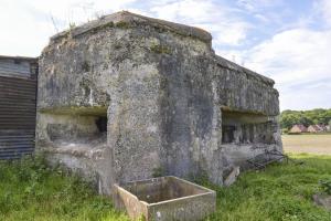 Ligne Maginot - GRANIT - (Blockhaus lourd type STG / STG-FCR - Double) - Le créneau d