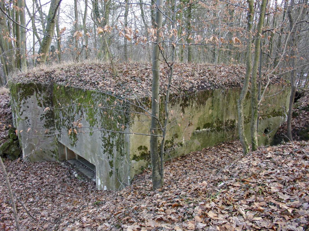 Ligne Maginot - HESTROFF NORD 3 - (Blockhaus pour canon) - Le blockhaus 