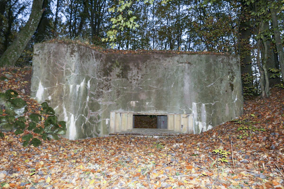 Ligne Maginot - HESTROFF NORD 3 - (Blockhaus pour canon) - Vue sur le créneau