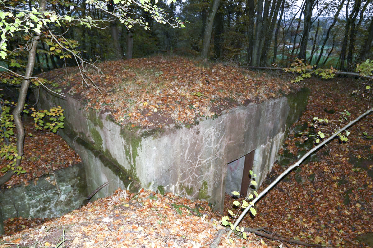 Ligne Maginot - HESTROFF NORD 3 - (Blockhaus pour canon) - Les deux entrées