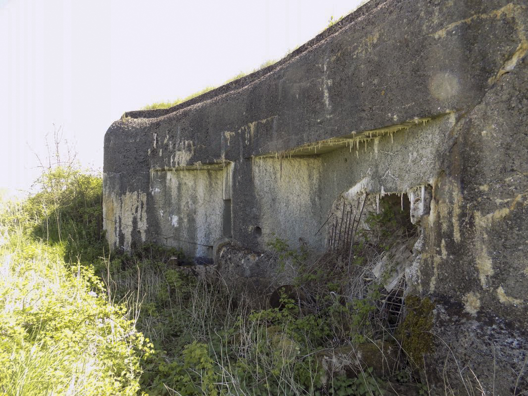 Ligne Maginot - A100 - LA CHAUSSEE - LE FAUNAN - (Blockhaus lourd type STG / STG-FCR - Double) - Face l'ouest