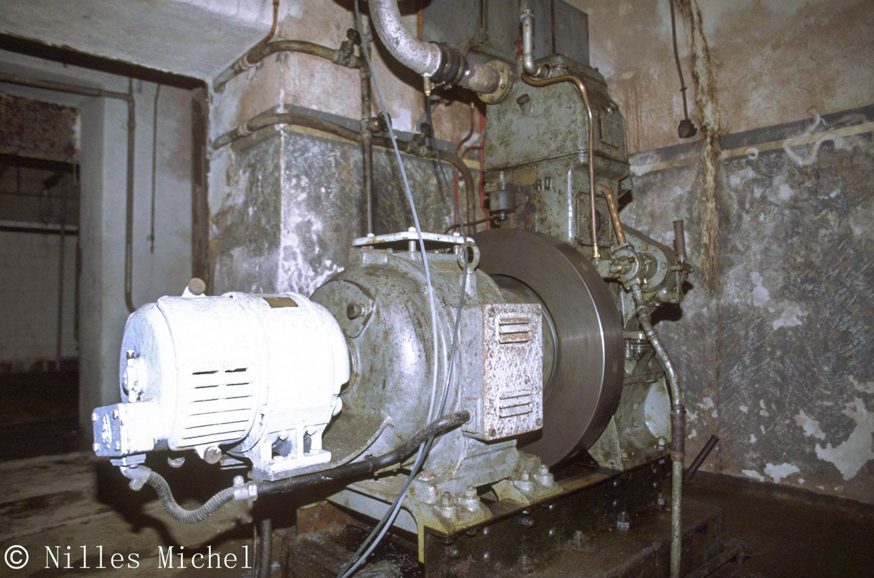 Ligne Maginot - METRICH (ABRI SUD DE) - X16 - (Abri) - L'usine électrique
Moteur Supdi