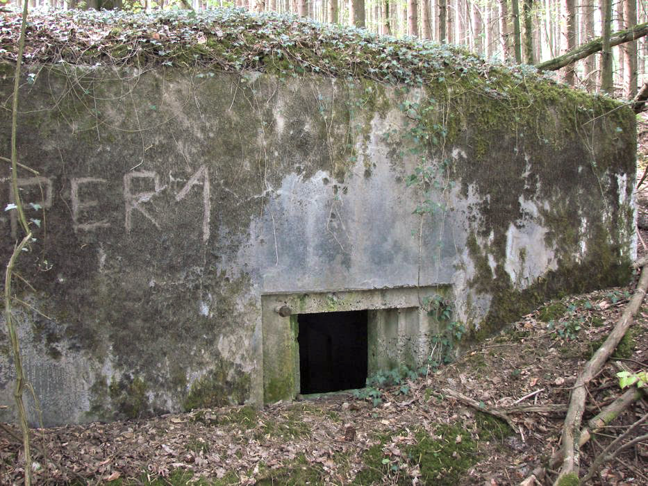 Ligne Maginot - BB367 - EICHEN 1 - (Blockhaus pour arme infanterie) - Façade avant
