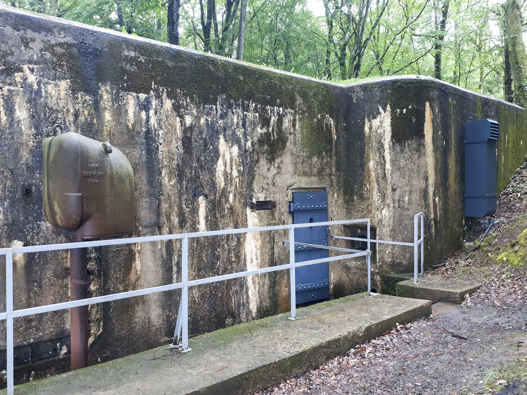Ligne Maginot - HUBERBUSCH NORD  - C58 - (Casemate d'infanterie) - L'entrée