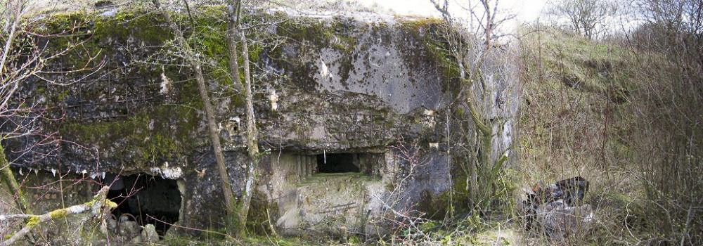 Ligne Maginot - AB33 - (Blockhaus pour canon) - Vue extérieure