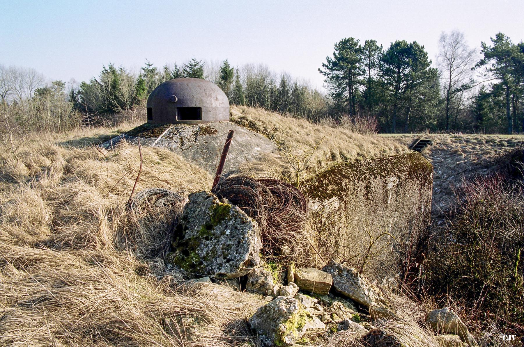 Ligne Maginot - HAUT DE LA VIGNE - O7 - (Observatoire d'artillerie) - La cloche GFM