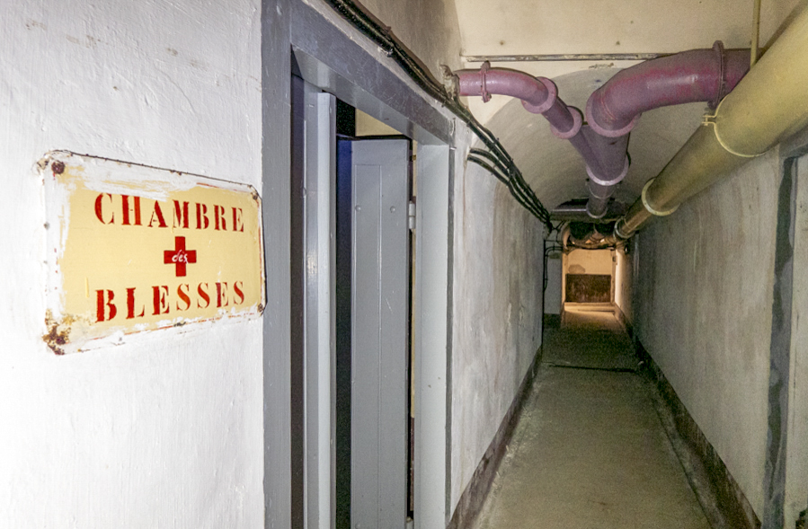Ligne Maginot - JANUS - (Ouvrage d'artillerie) - Chambre des blessés à côté de l'infirmerie