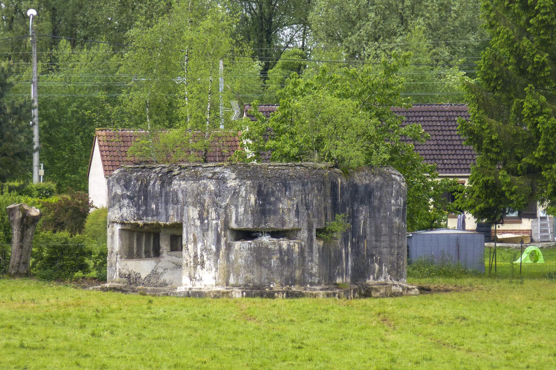 Ligne Maginot - A78 - FEIGNIES - (Blockhaus pour canon) - 