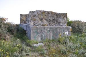 Ligne Maginot - DUNES NORD - (Cuve pour canon) - 