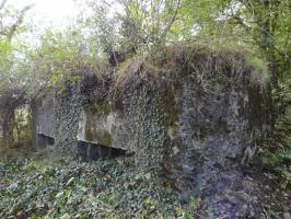 Ligne Maginot - BB12 - CHEMIN DE FER OUEST - (Blockhaus pour canon) - 