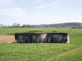 Ligne Maginot - CEZF-14 - POIX-TERRON OUEST - (Casemate d'infanterie - Double) - Face frontale